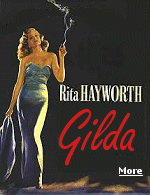 Rita Hayworth shimmers in this 1946 classic, If you haven't seen it, dash to your video store or buy it on eBay or Amazon.